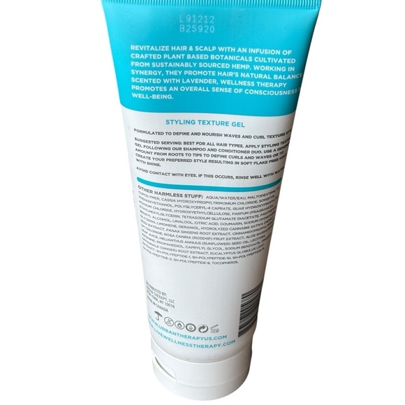 Urban Therapy Twisted Sista Wellness Therapy Styling Texture Gel 7.5oz - Picture 3 of 4